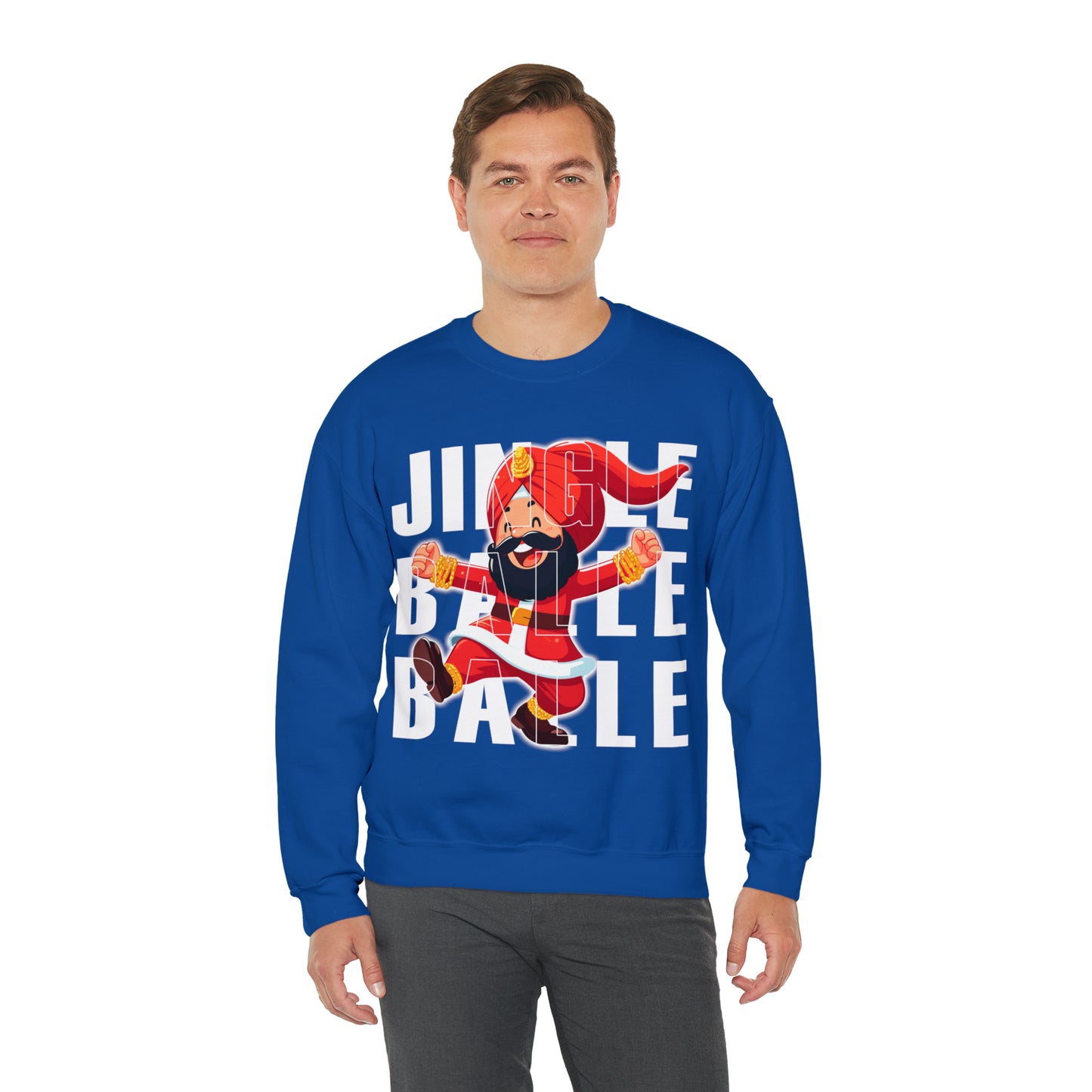 Funny Christmas Jumper - Jingle Balle Balle