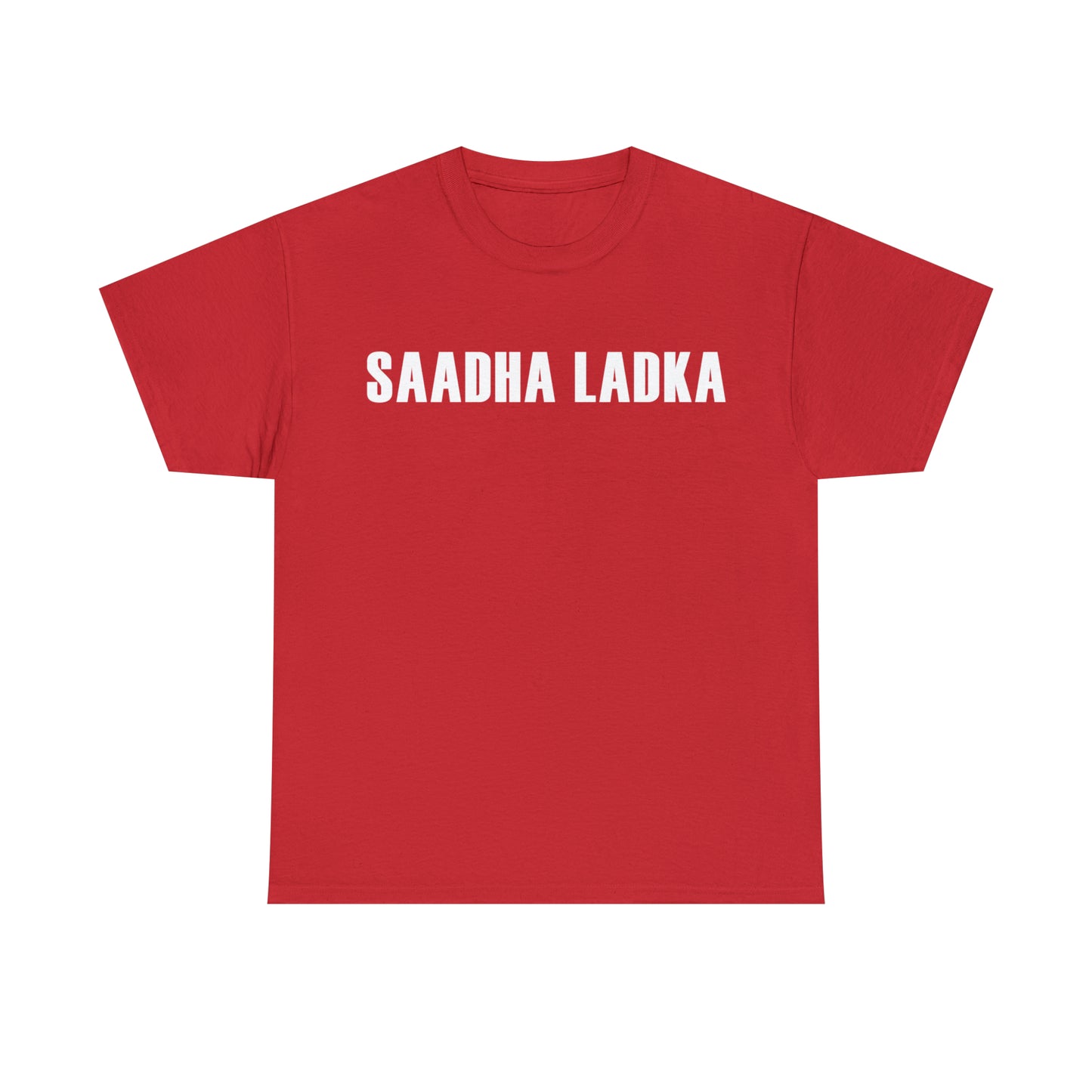 Short-Sleeve Men Printed T-Shirt - Saadha Ladka