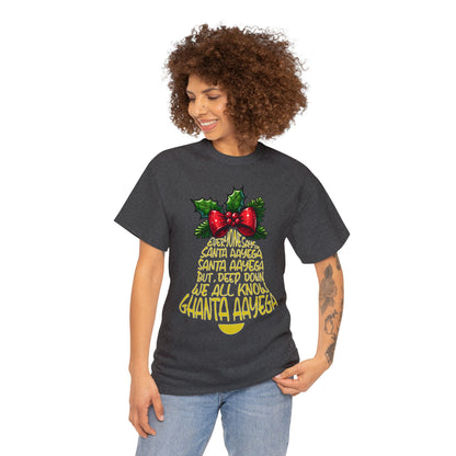 Christmas Unisex Heavy Cotton Tee - Ghanta Aayega