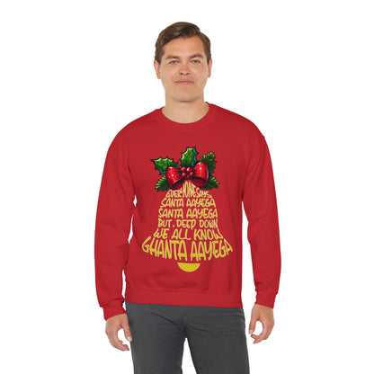 Funny Christmas Jumper - Ghanta