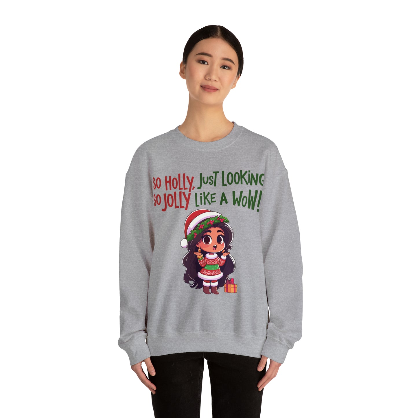 Funny Christmas Jumper - Just Looking Like A WOW