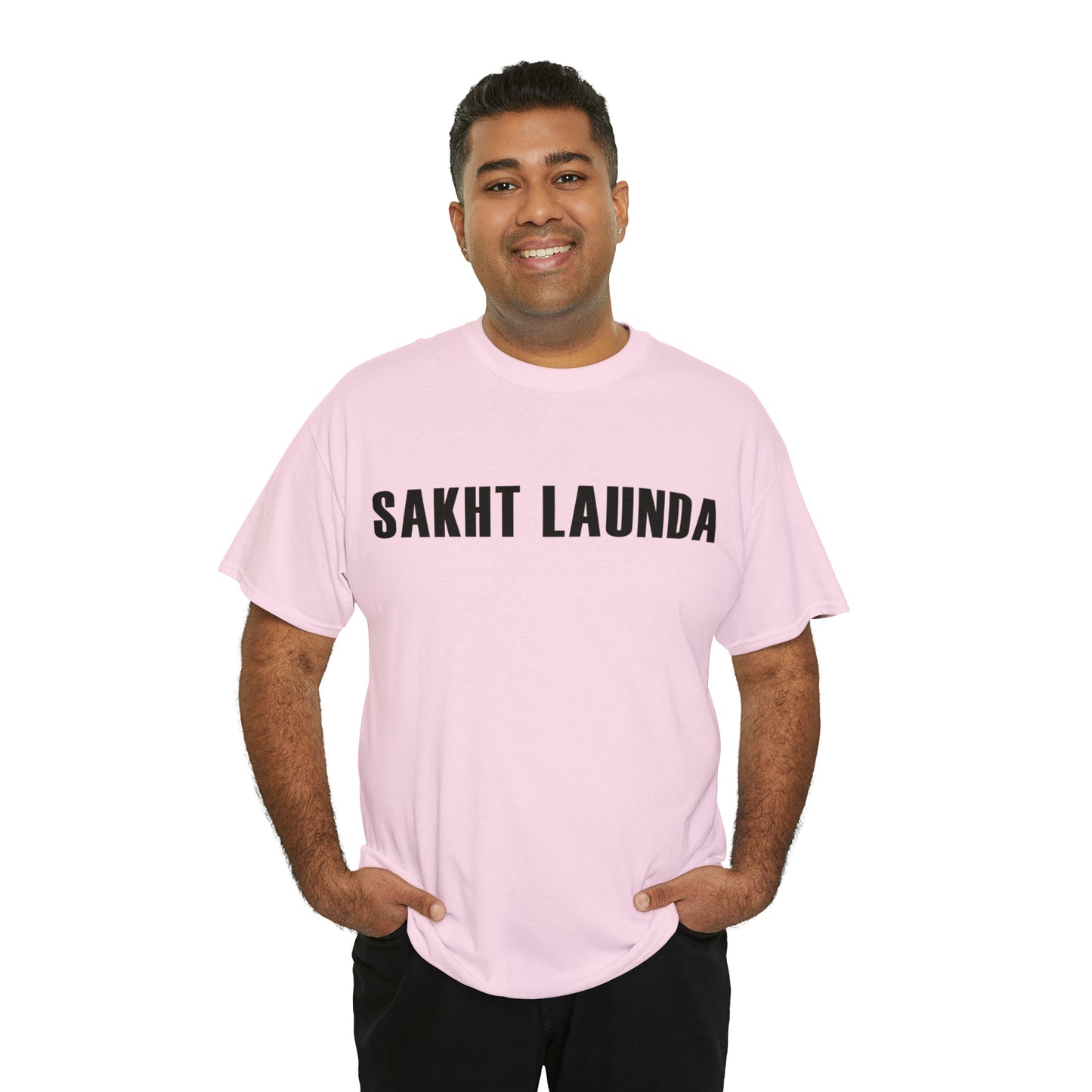 Short-Sleeve Men Printed T-Shirt - Sakht Launda