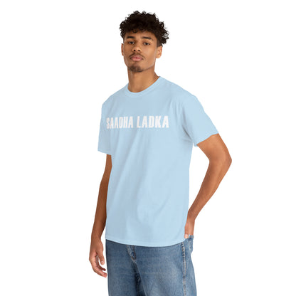 Short-Sleeve Men Printed T-Shirt - Saadha Ladka