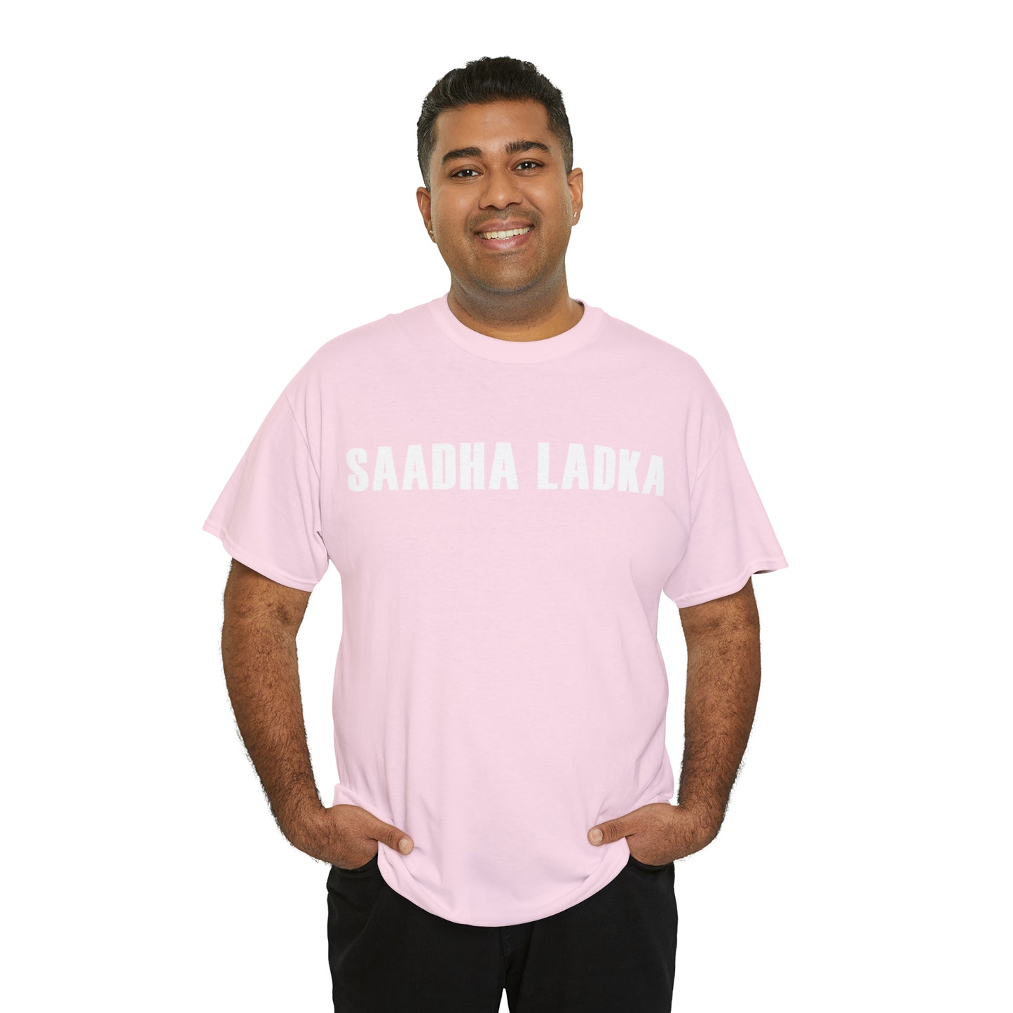 Short-Sleeve Men Printed T-Shirt - Saadha Ladka