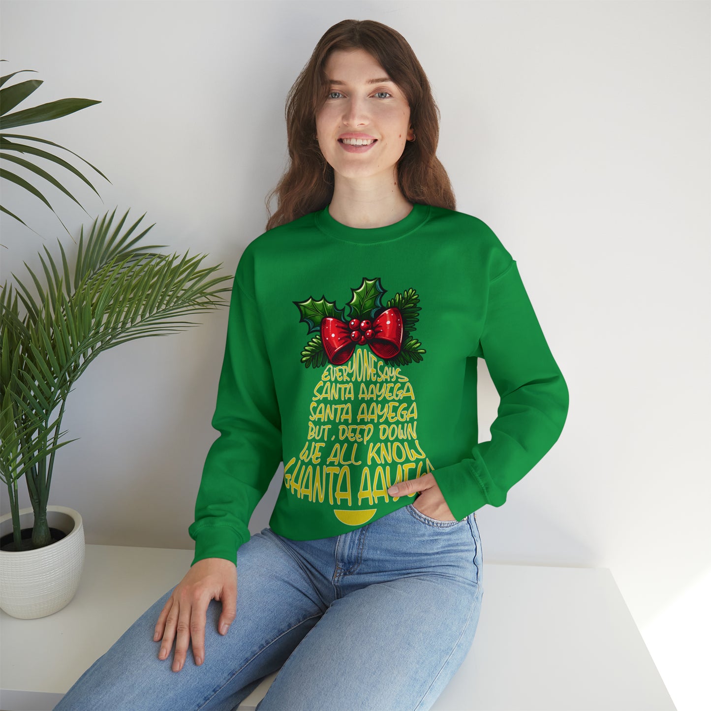 Funny Christmas Jumper - Ghanta