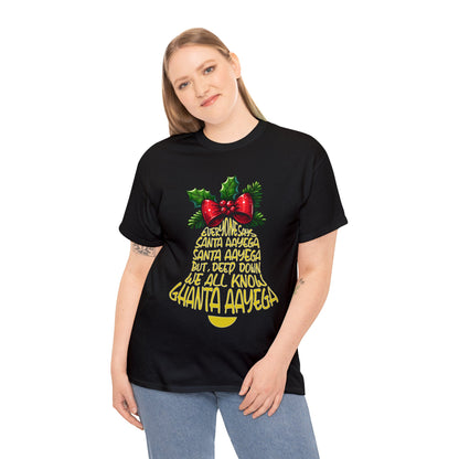 Christmas Unisex Heavy Cotton Tee - Ghanta Aayega