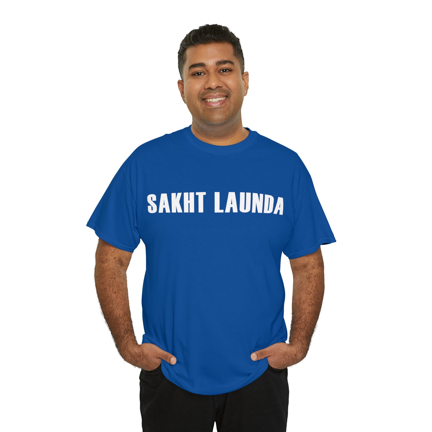 Short-Sleeve Men Printed T-Shirt - Sakht Launda