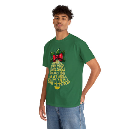 Christmas Unisex Heavy Cotton Tee - Ghanta Aayega