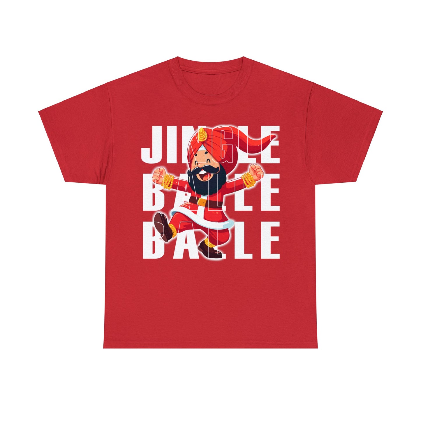 Christmas Unisex Heavy Cotton Tee - Jingle Balle Balle