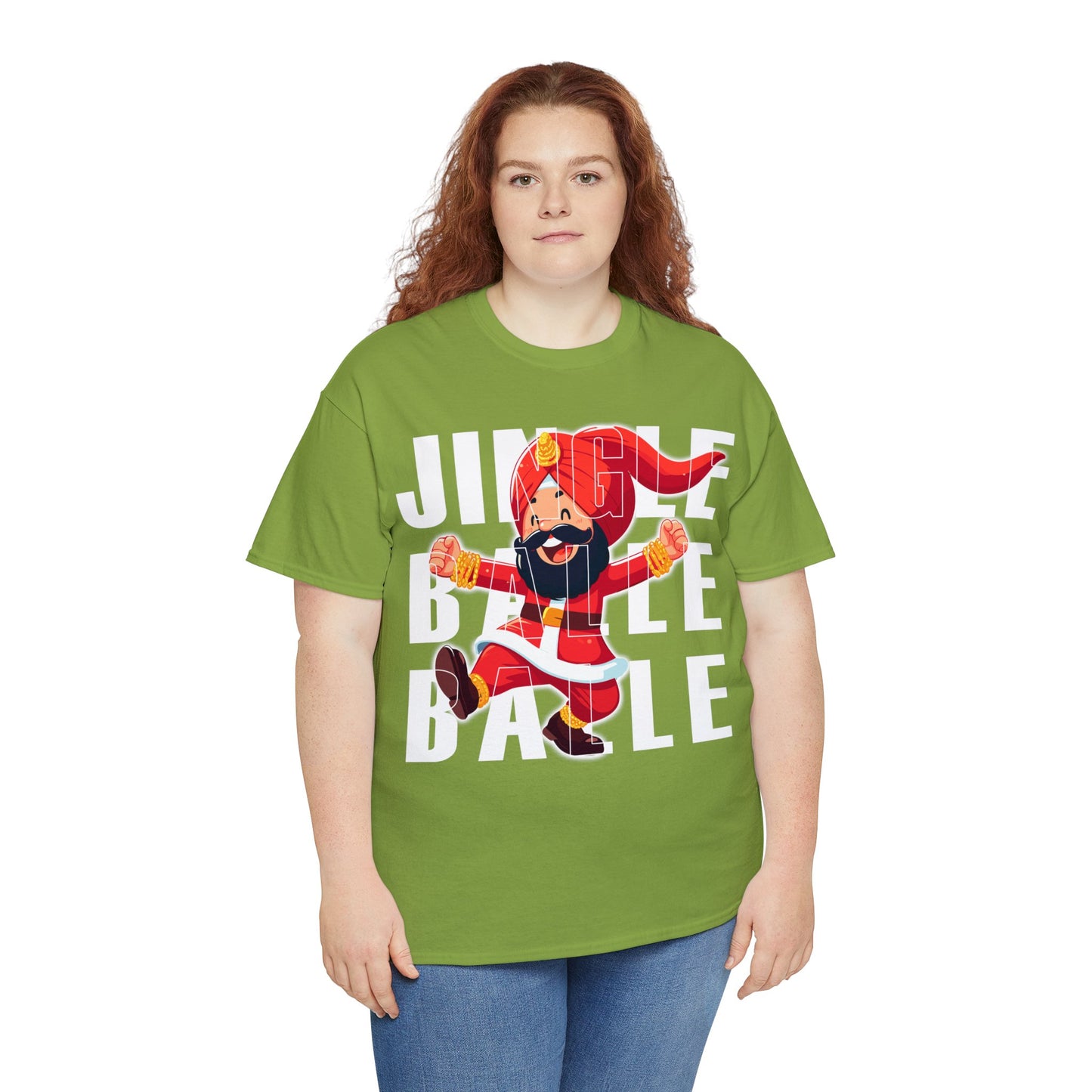 Christmas Unisex Heavy Cotton Tee - Jingle Balle Balle