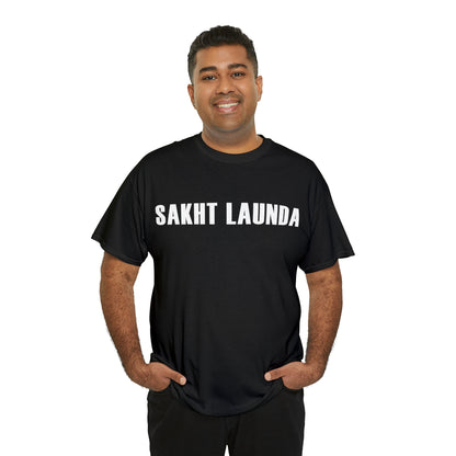 Short-Sleeve Men Printed T-Shirt - Sakht Launda