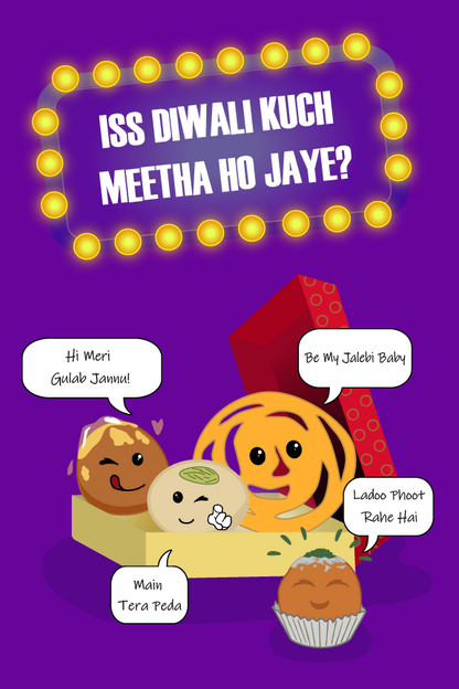 Greeting card - Iss Diwali Kuch Meetha Ho Jaye?