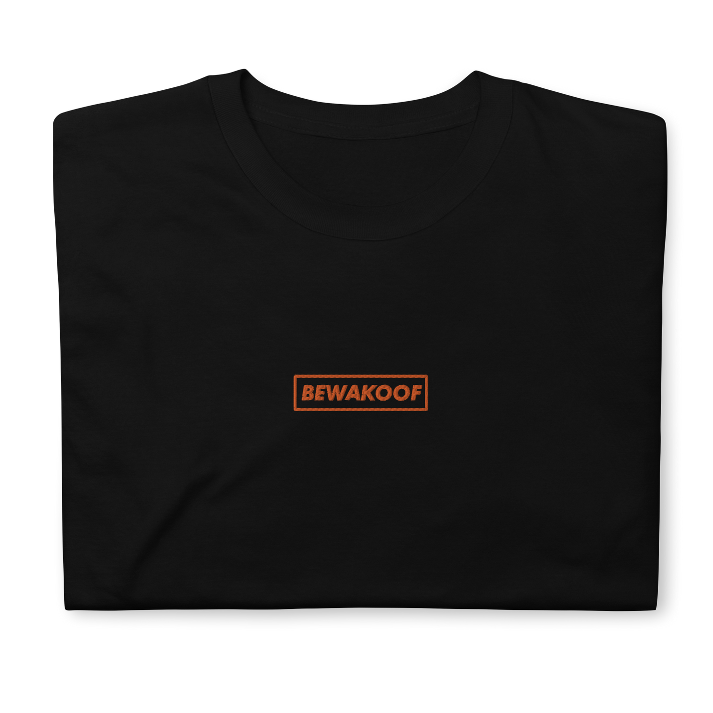 Short-Sleeve Men T-Shirt - Bewakoof (Orange)