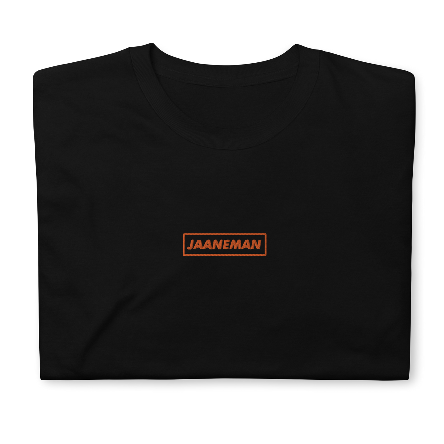 Short-Sleeve Men T-Shirt - Jaaneman (Orange)