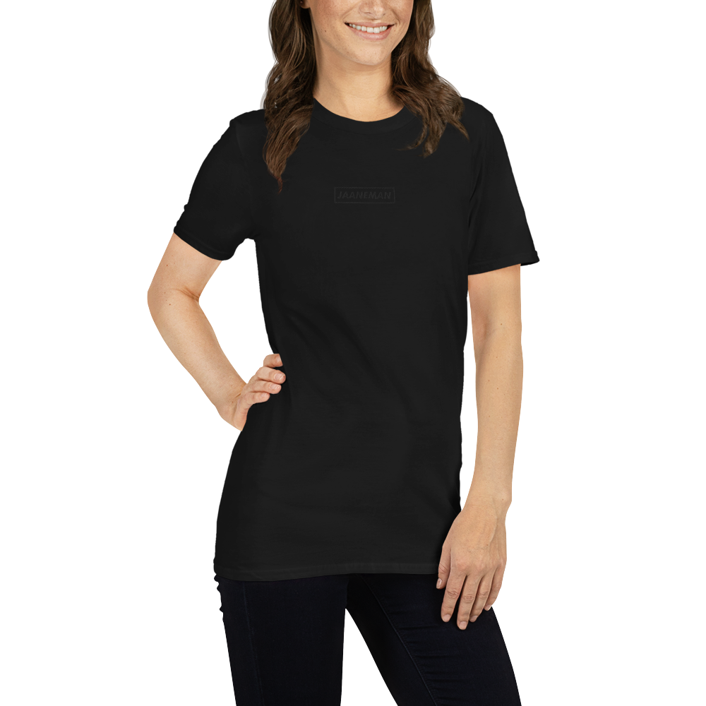 Short-Sleeve Women T-Shirt - Jaaneman (Black)