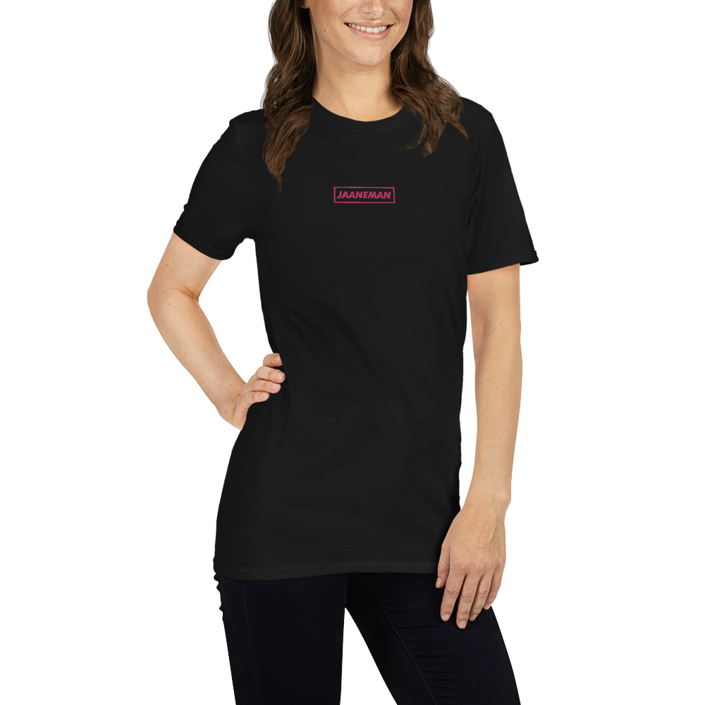 Short-Sleeve Women T-Shirt - Jaaneman (Pink)