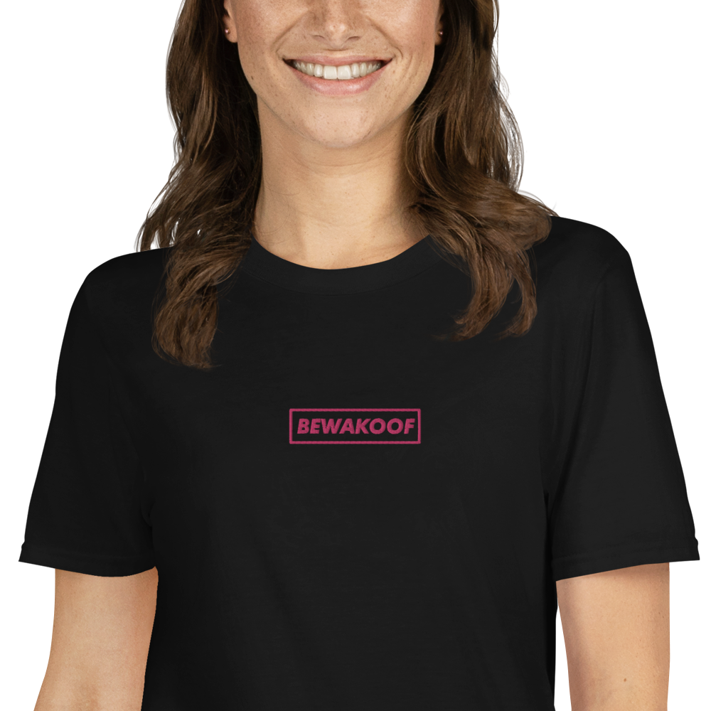 Short-Sleeve Women T-Shirt - Bewakoof (Pink)