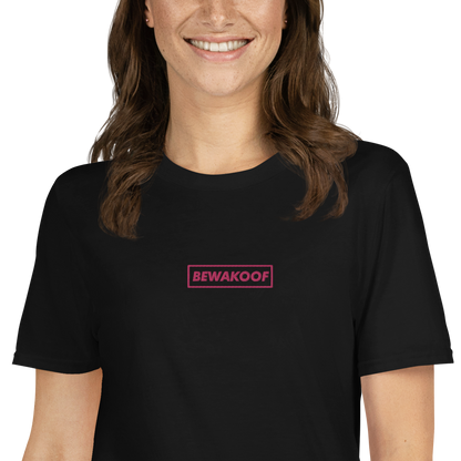 Short-Sleeve Women T-Shirt - Bewakoof (Pink)