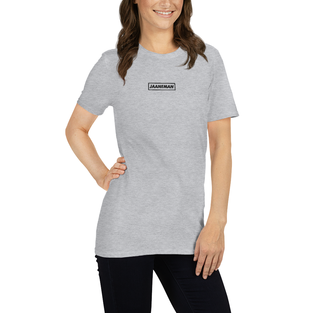 Short-Sleeve Women T-Shirt - Jaaneman (Black)