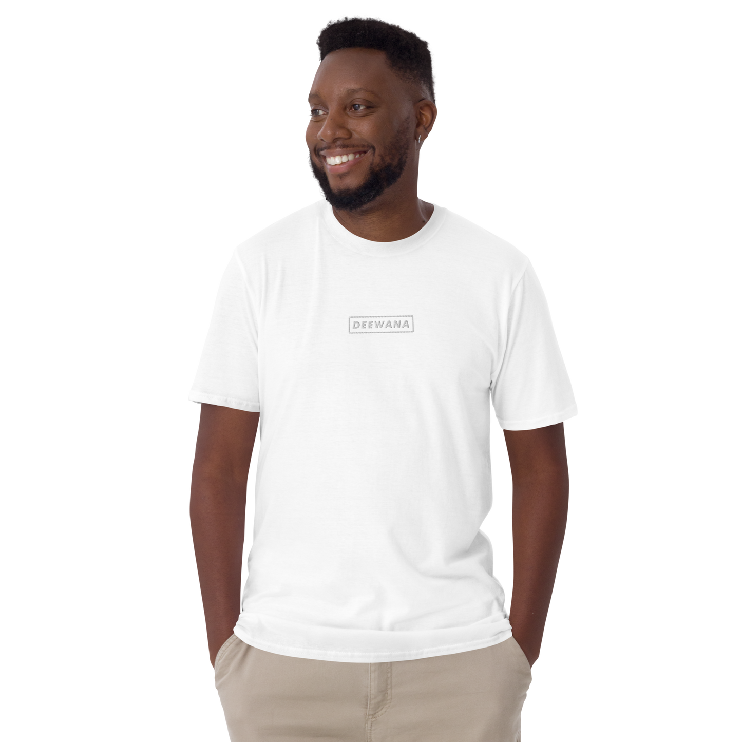 Short-Sleeve Men T-Shirt - Deewana (White)