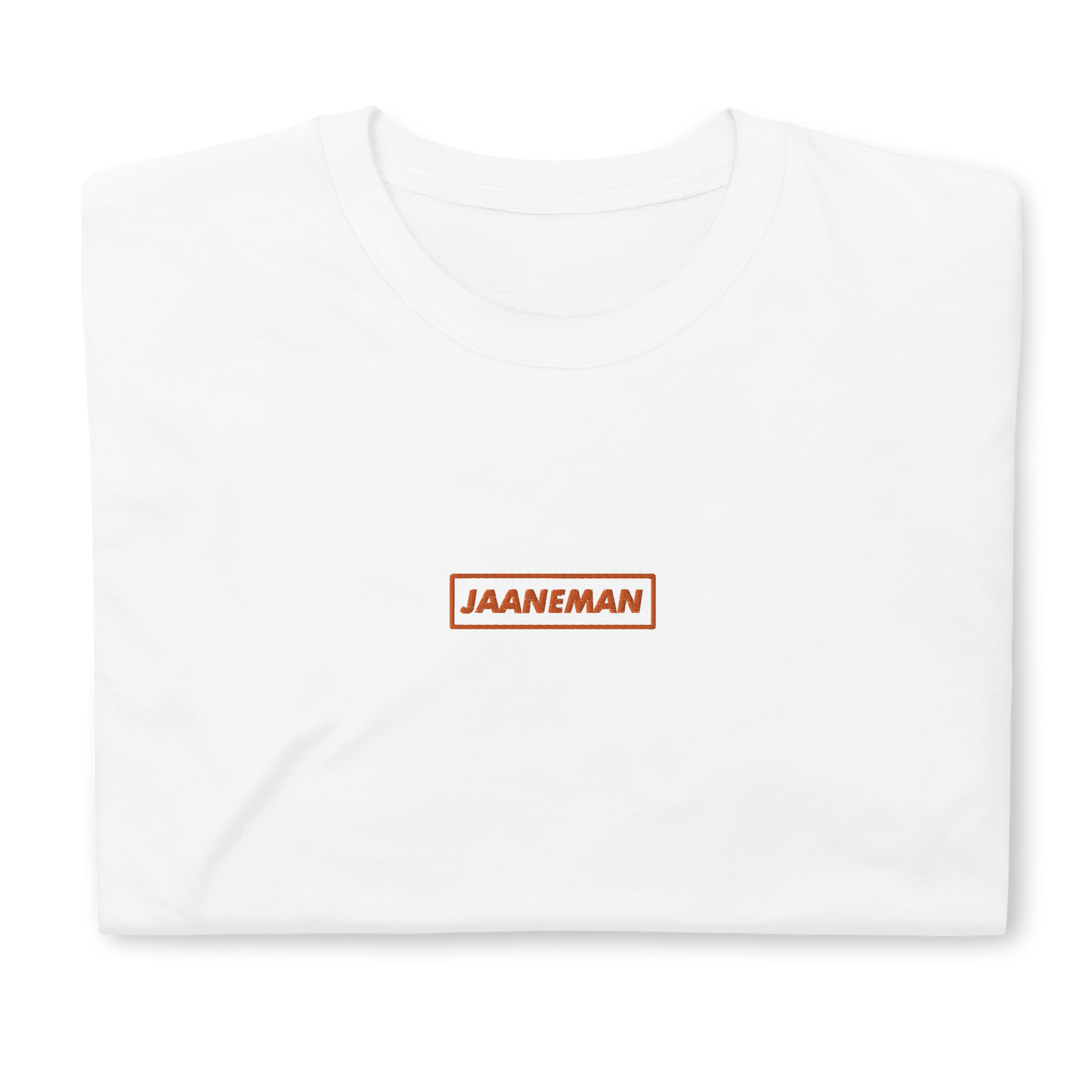 Short-Sleeve Men T-Shirt - Jaaneman (Orange)