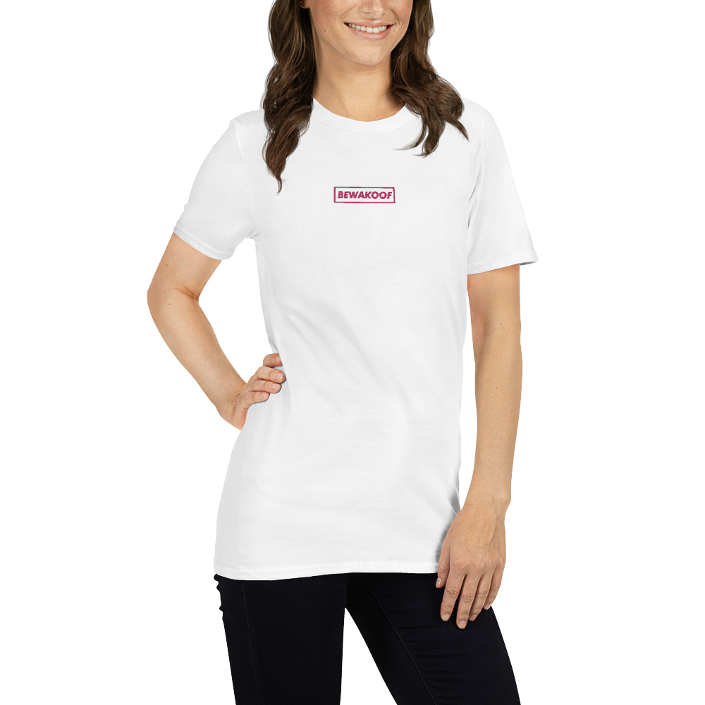 Short-Sleeve Women T-Shirt - Bewakoof (Pink)