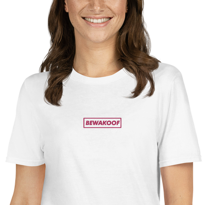 Short-Sleeve Women T-Shirt - Bewakoof (Pink)