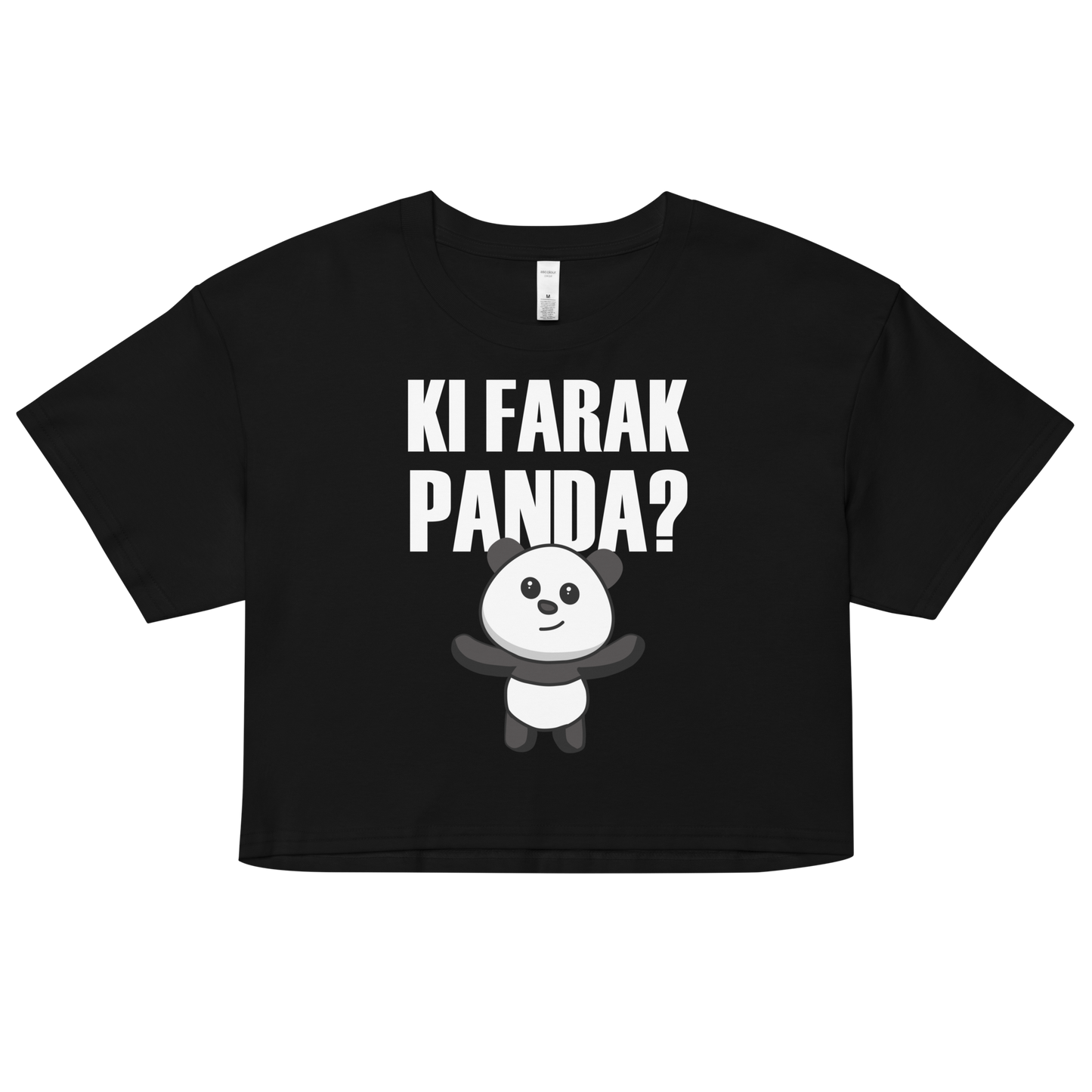 Women’s Crop Top - Ki Farak Panda