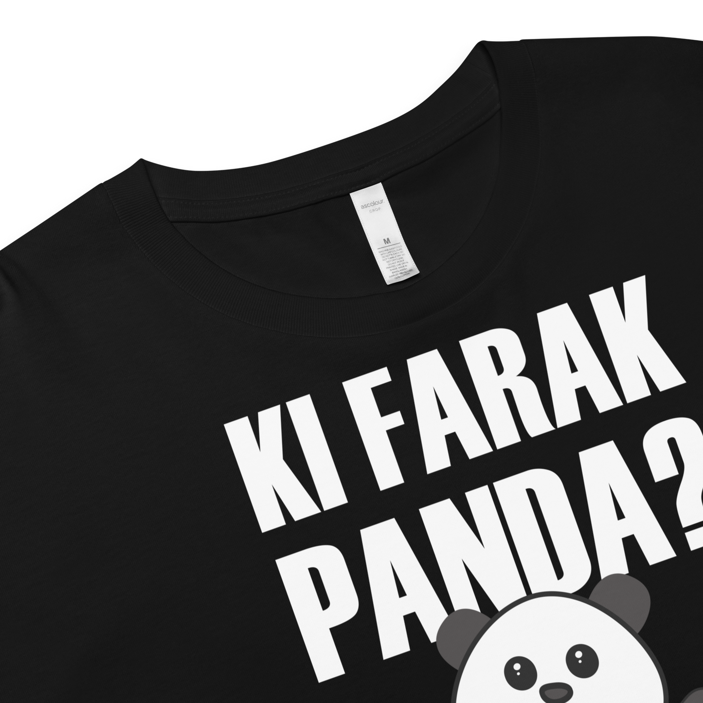 Women’s Crop Top - Ki Farak Panda