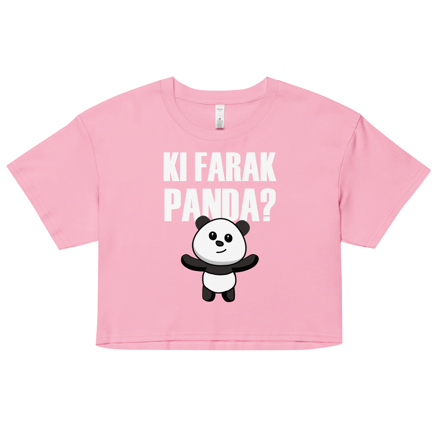 Women’s Crop Top - Ki Farak Panda