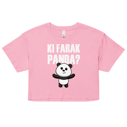 Women’s Crop Top - Ki Farak Panda