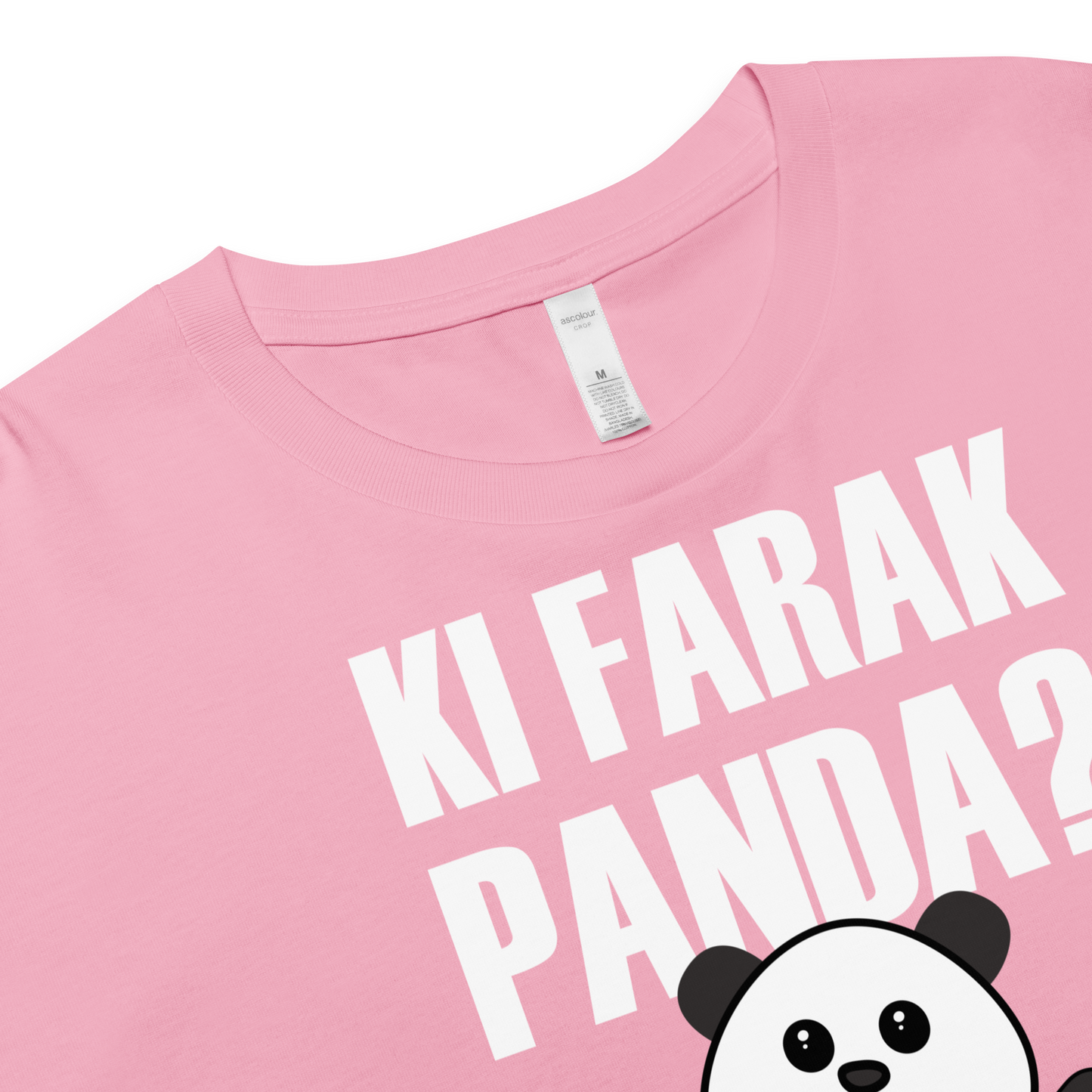 Women’s Crop Top - Ki Farak Panda