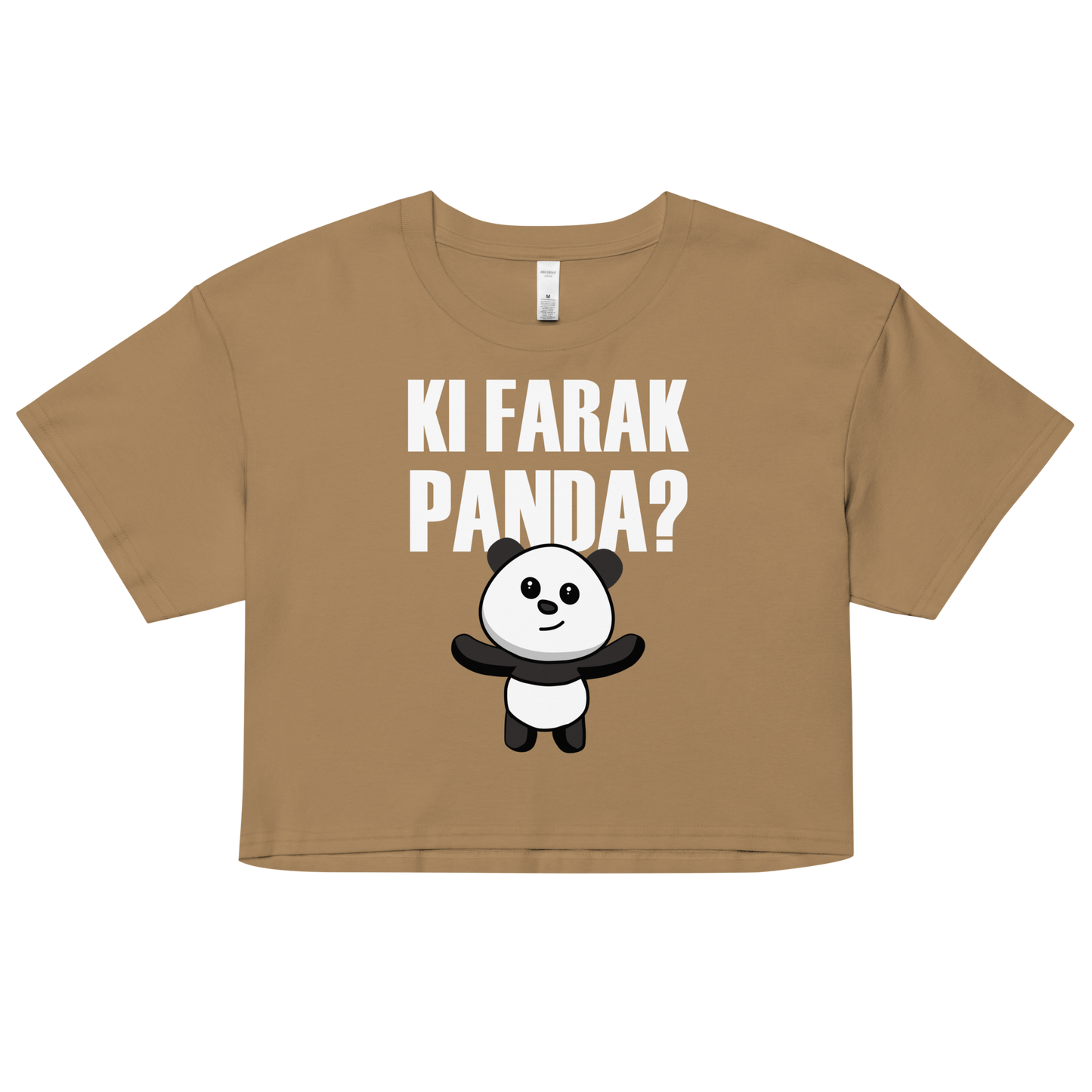 Women’s Crop Top - Ki Farak Panda