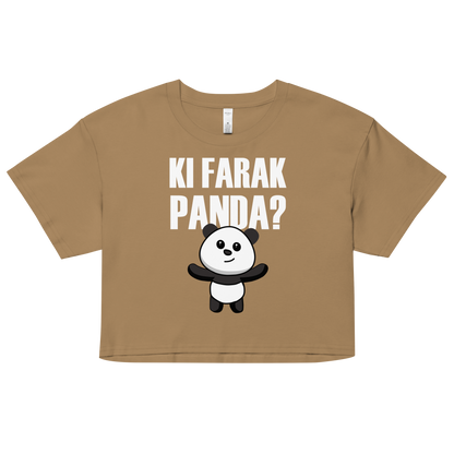 Women’s Crop Top - Ki Farak Panda