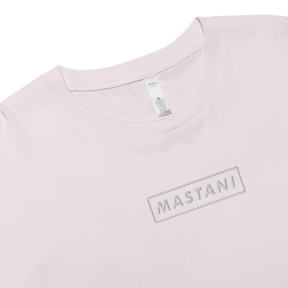 Women’s Crop Top - Mastani (White)