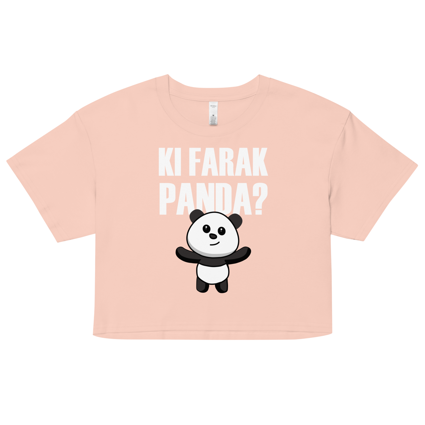 Women’s Crop Top - Ki Farak Panda