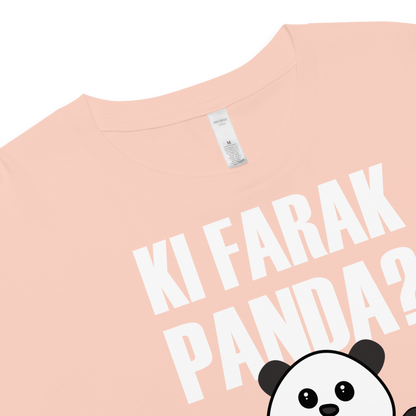 Women’s Crop Top - Ki Farak Panda