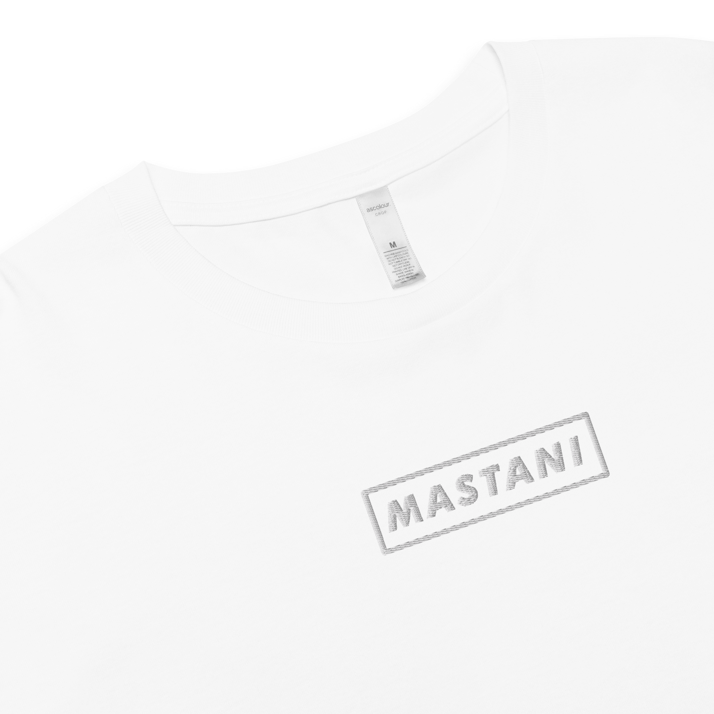 Women’s Crop Top - Mastani (White)