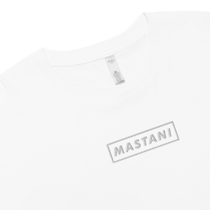 Women’s Crop Top - Mastani (White)