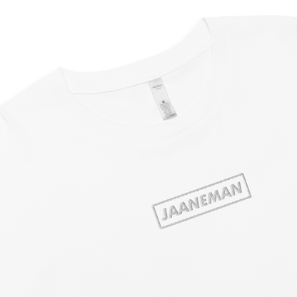 Women’s Crop Top - Jaaneman (White)