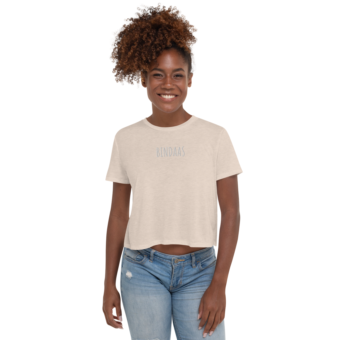 Women Crop Tee - Bindass